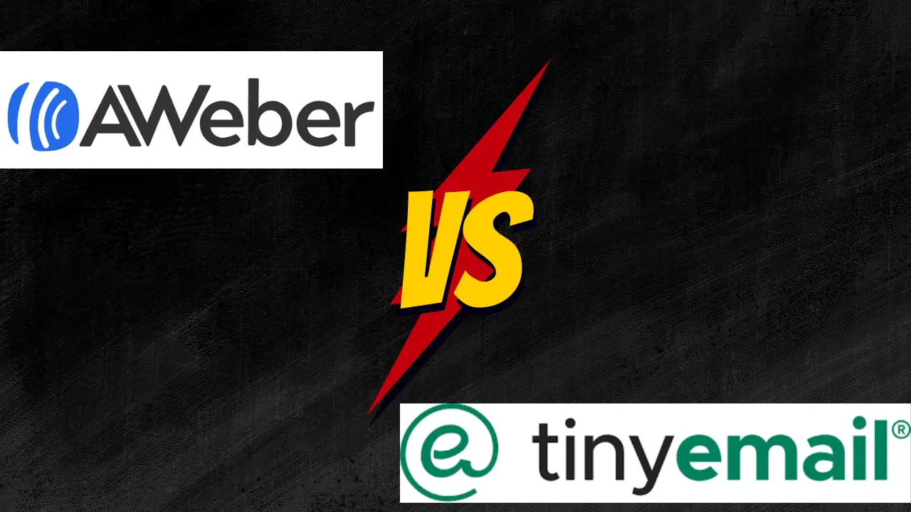 Aweber vs TinyEmail: A comparison of the two email marketing platforms.