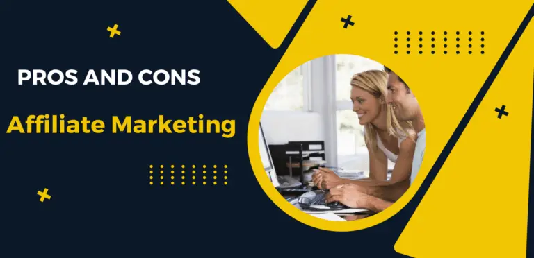 pros and cons of affiliate marketing