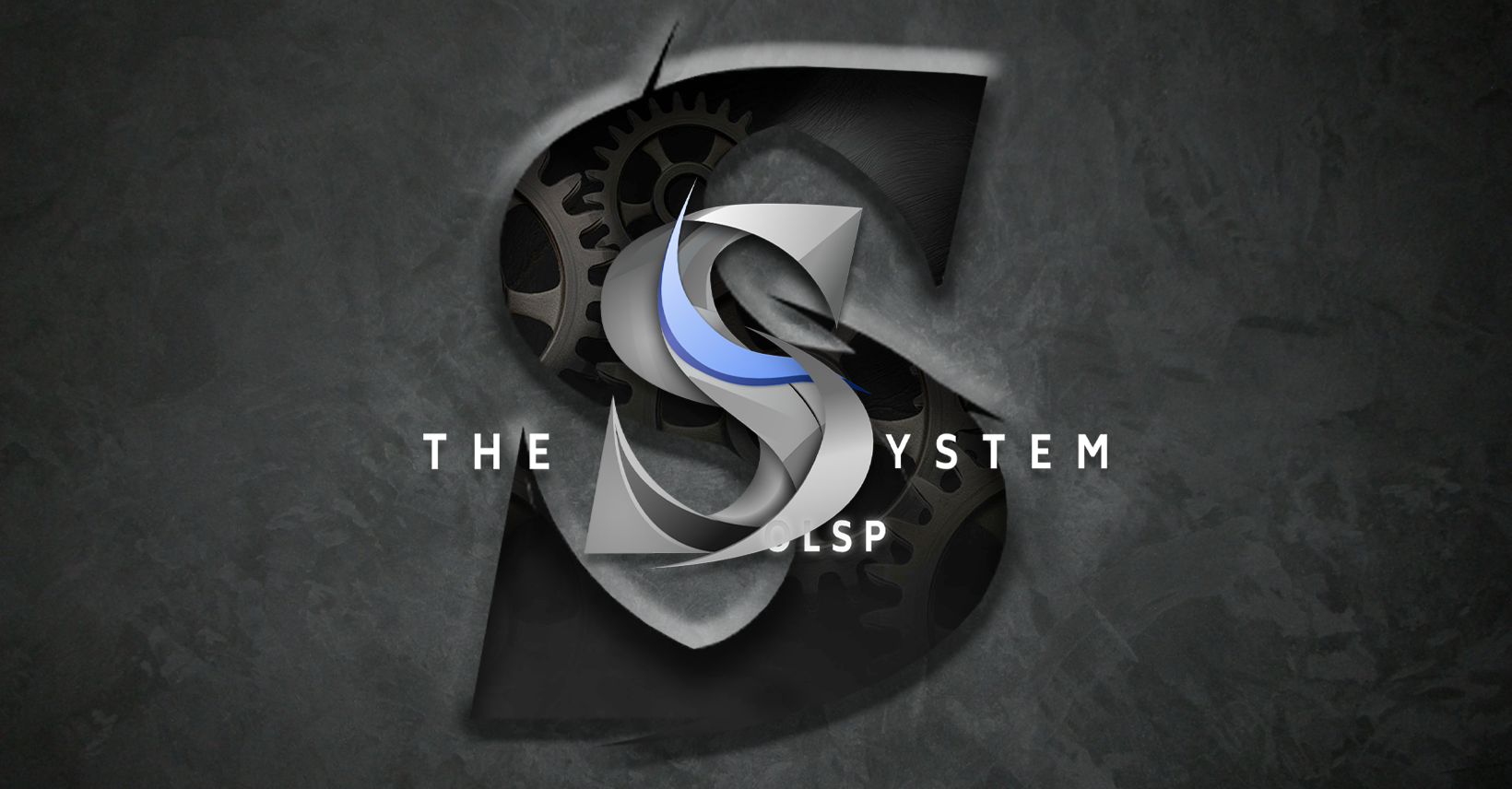 A large stylized letter "S" with gear graphics in the background, overlaid with the words "THE SYSTEM SLSP" in white uppercase letters, ideal for OLSP affiliate marketers. - Prime Affiliate Reviews — Trusted, Honest Support A large stylized letter "S" with gear graphics in the background, overlaid with the words "THE SYSTEM SLSP" in white uppercase letters, ideal for OLSP affiliate marketers.
